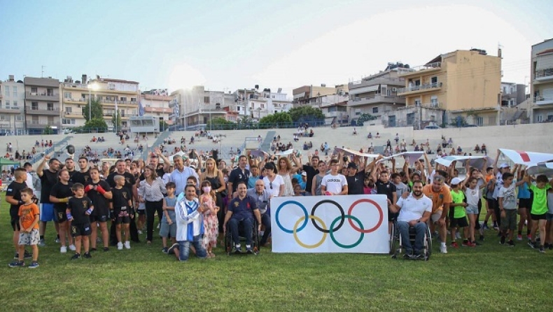 Γιορτη για την Ολυμπιακή Ημέρα παρέα με Ολυμπιονίκες στο Ηράκλειο