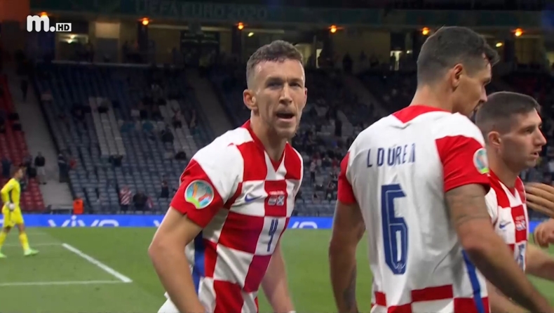 Κροατία - Σκωτία: Κόρνερ ο Μόντριτς, ωραία κεφαλιά ο Πέρισιτς και 3-1 (vid)
