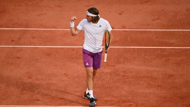 Τα highlights της πρόκρισης του Τσιτσιπά στα ημιτελικά του Roland Garros (vid)