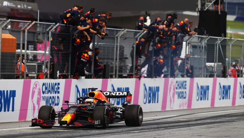 GP Στυρίας: Απόλυτη κυριαρχία Φερστάπεν στην έδρα της Red Bull