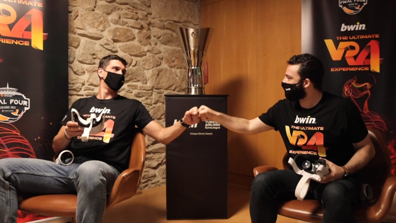 EuroLeague: Απολαυστικός τελικός παρέα με τον Γιαννούλη Λαρεντζάκη και... VR Experience! (vid)