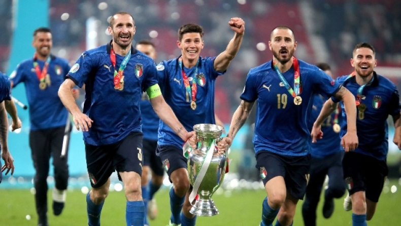 Αποθέωση από τον ιταλικό Τύπο: «Οι πρωταθλητές είμαστε εμείς, τρελοί ατζούρι στο Γουέμπλεϊ» (pics)