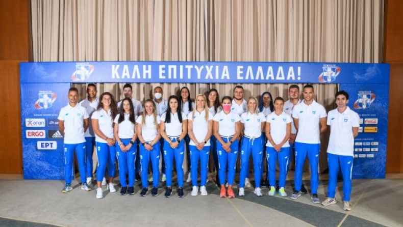 Παρουσιάστηκε η Ολυμπιακή ομάδα στίβου της Ελλάδας (pics)