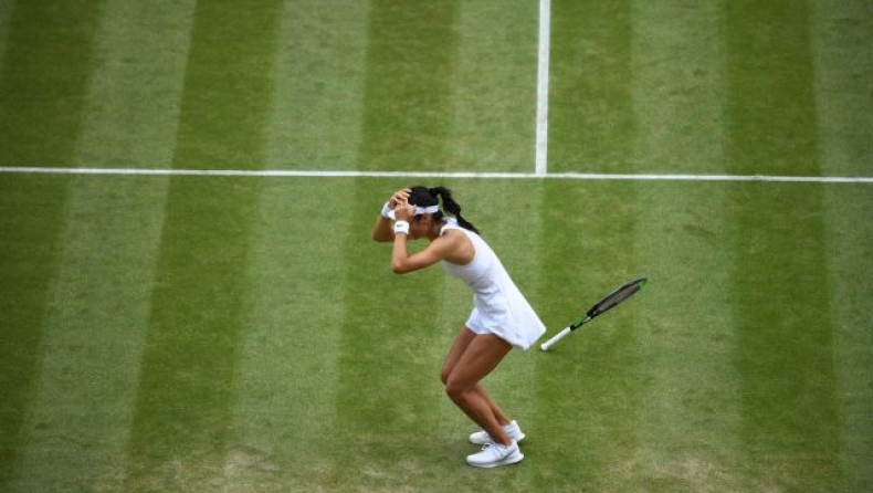 H Ραντουκάνου (Νο338) στους "16" στο Wimbledon (vids)
