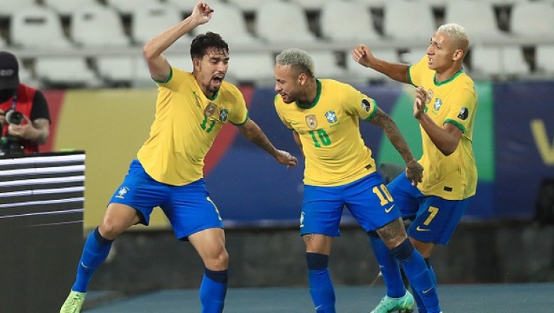 Βραζιλία - Περού 1-0: Νεϊμάρ, Πακετά και στον τελικό του Copa America η Σελεσάο (vid)