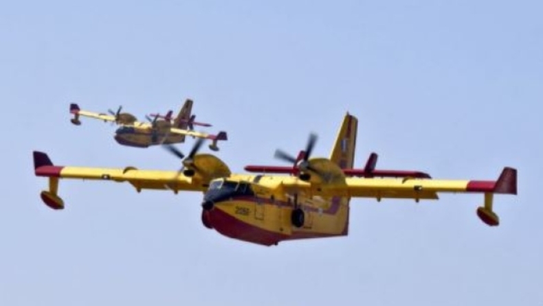 Δύο αεροσκάφη Canadair CL-415 στέλνει η Ελλάδα στην Ιταλία για τις καταστροφικές πυρκαγιές στη Σαρδηνία