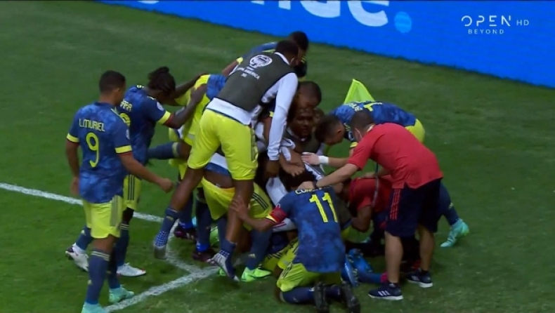 Κολομβία - Περού 3-2: Με ήρωα τον Ντίας κατέκτησε την 3η θέση στο Copa America (vid)