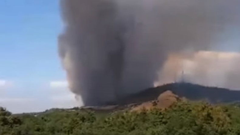 Φωτιά στη Λευκίμμη Έβρου: Εκκενώνεται το χωριό, «η πυρκαγιά μαίνεται ανεξέλεγκτη στο βόρειο τμήμα» (vid)