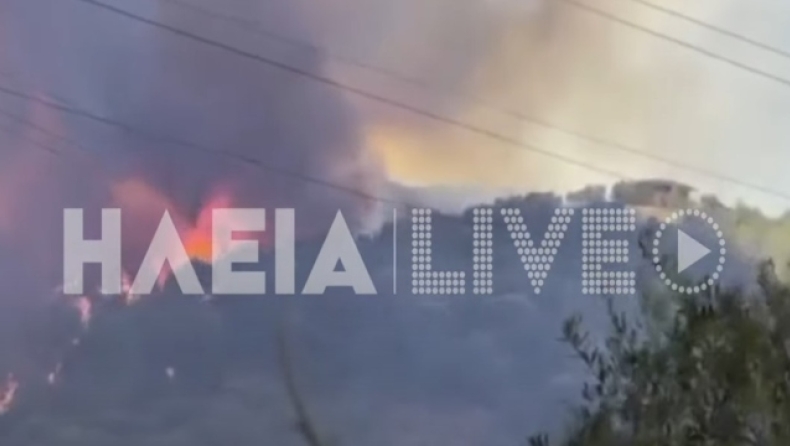 Φωτιά στην Αχαΐα: Μάχη με το πύρινο μέτωπο, εκκενώνονται Ζήρια, Άνω Ζήρια, Καμάρες και Λαμπίρι, σε ετοιμότητα δυο νοσοκομεία (pics & vid)
