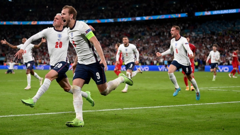 Αγγλία – Δανία 2-1 παρ. (1-1): Δεν είναι αστείο, τα Λιοντάρια για πρώτη φορά στον τελικό (vids)