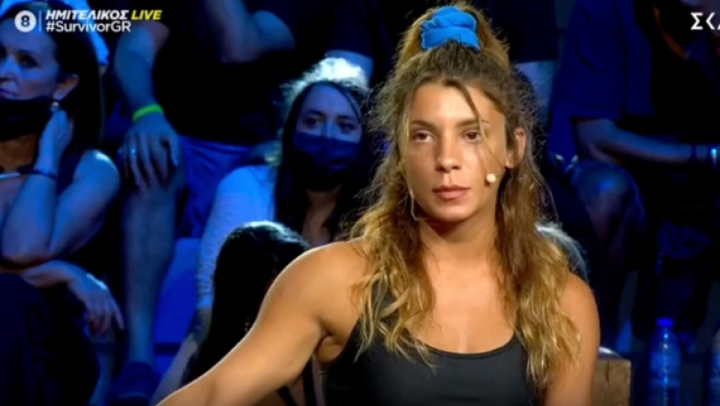 Η Μαριαλένα Ρουμελιώτη στην τριάδα του Survivor (vids)