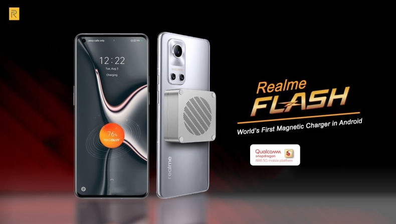 Realme Flash: Αυτό είναι το πρώτο Android smartphone με μαγνητική ασύρματη φόρτιση
