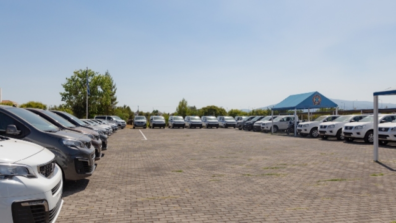 Η Ελληνική Αστυνομία ξεπέρασε τα 1.800 νέα οχήματα από το 2020