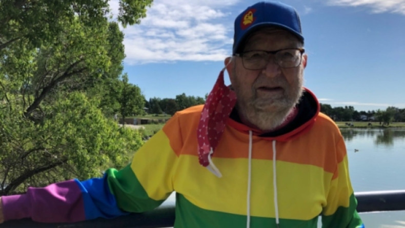 Παππούς στο Κολοράντο αποκάλυψε την σεξουαλική του ταυτότητα στα 90 και στέλνει το μήνυμά του (pics)