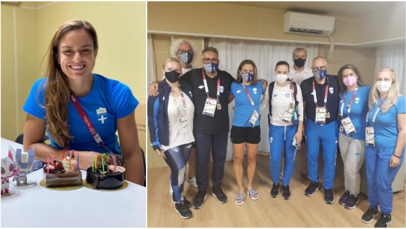 Σάκκαρη: Η τούρτα – έκπληξη της ΕΟΕ για τα γενέθλια της (pics & vid)