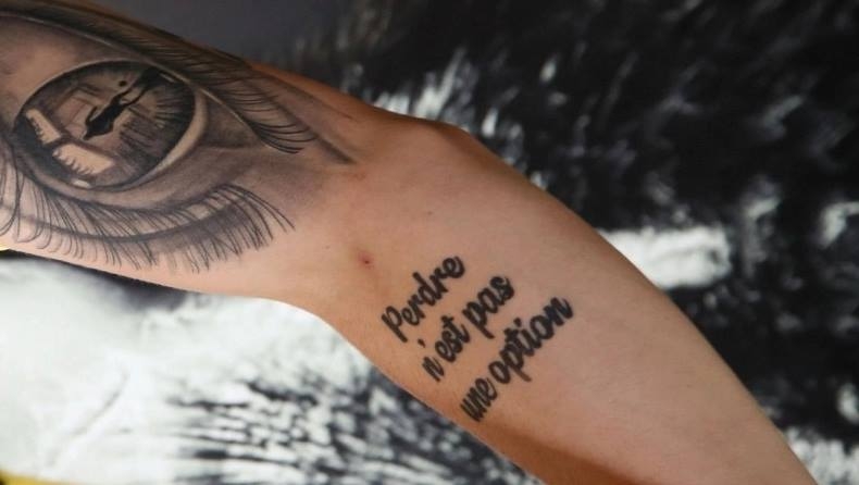 ΑΕΚ: Το εντυπωσιακό τατουάζ του Μισελέν που αρνείται την ήττα (pic)