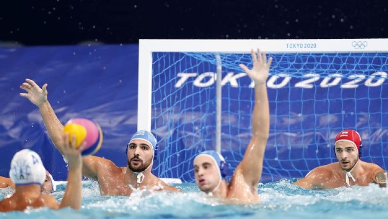 Η Ελλάδα την 2η καλύτερη άμυνα στο Ολυμπιακό τουρνουά πόλο 