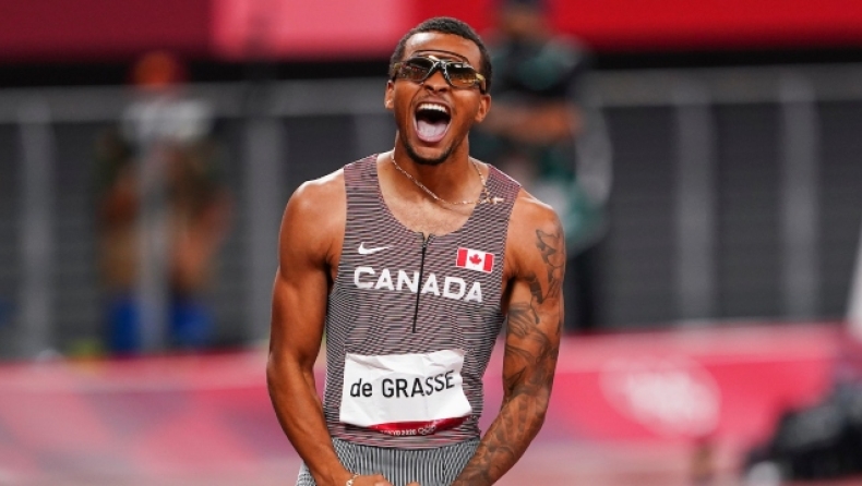 Ολυμπιακοί Αγώνες: Χρυσό μετάλλιο ο Ντε Γκράσε στα 200μ (vid)