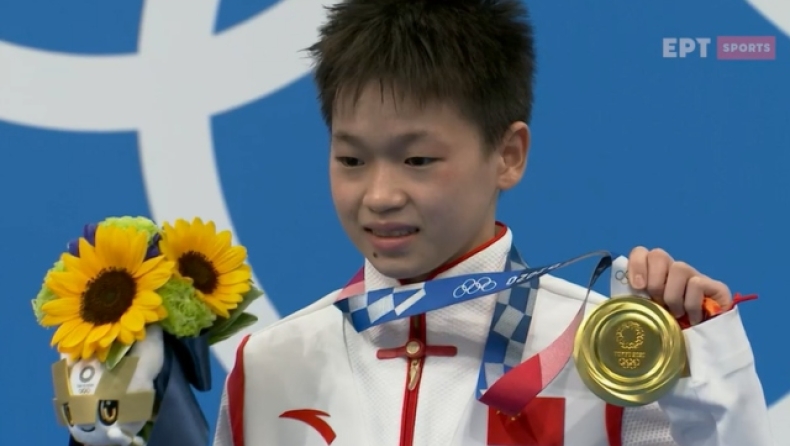 Ολυμπιακοί Αγώνες: Η 14χρονη Κινέζα Κιουάν πήρε το χρυσό στις καταδύσεις (vid)