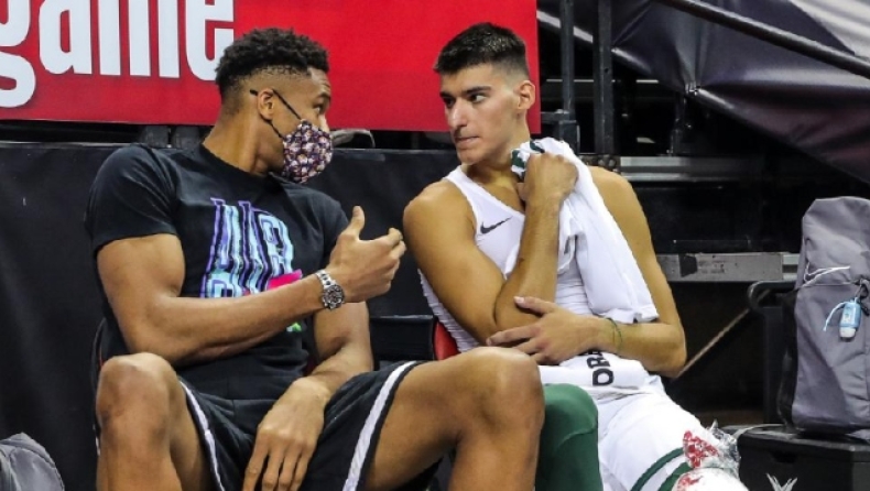 Καλαϊτζάκης: Οι συμβουλές του Γιάννη Αντετοκούνμπο (pic)