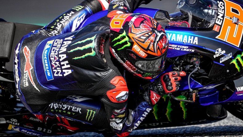 MotoGP Μ. Βρετανίας FP2: Ο Κουαρταραρό διέλυσε τον ανταγωνισμό παρά την πτώση