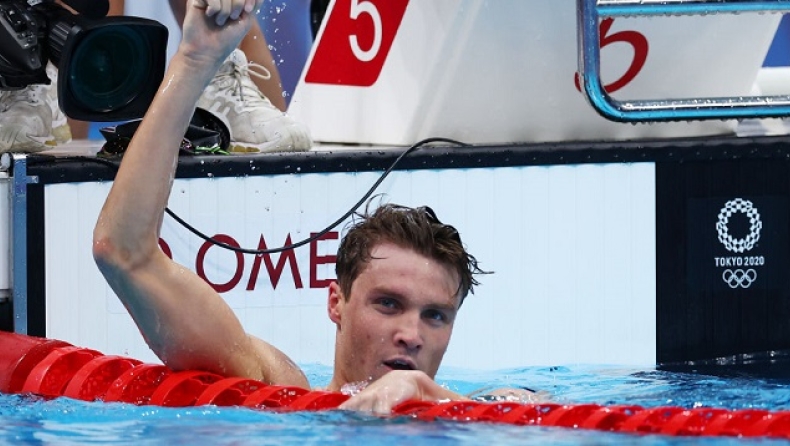 Ο Φίνκε χρυσός ολυμπιονίκης στα 1.500μ. ελεύθερο