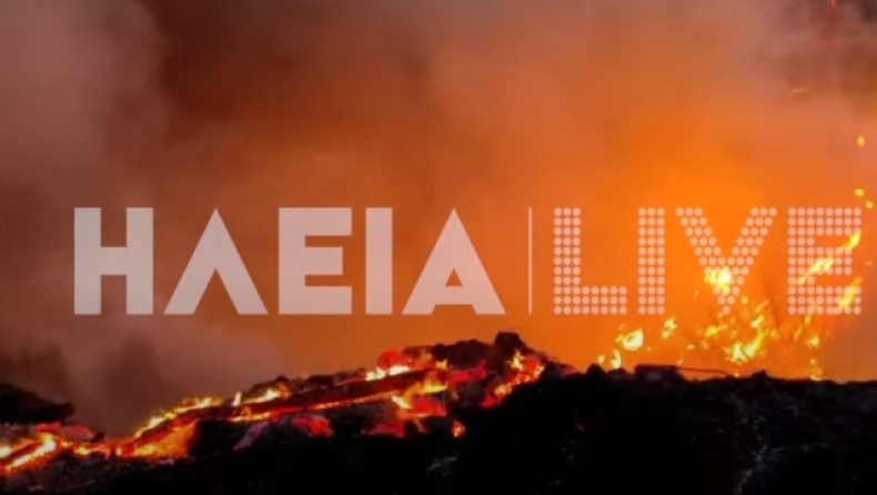 Φωτιά στην Κορυφή Ηλείας: Ολονύχτια μάχη με τις φλόγες, μήνυμα από το 112 στους κατοίκους (vids)