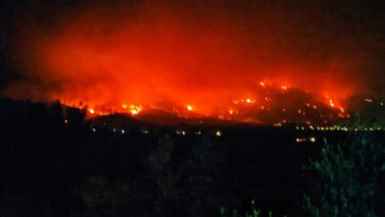 Μάχη με την πυρκαγιά στην Μεσσηνία: Έχουν εκκενωθεί 6 κοινότητες (vid)