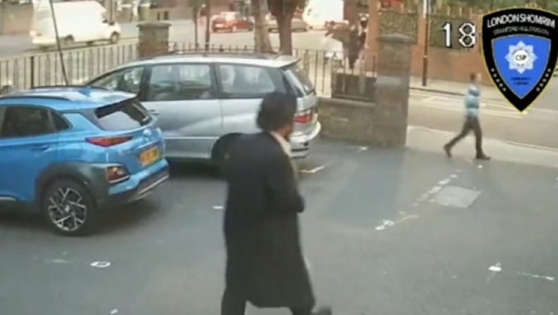 Ρατσιστής ρίχνει αναίσθητο Εβραίο με μπουνιά στο πρόσωπο στο Λονδίνο (vids)