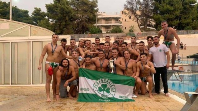 Πρωταθλητές οι Έφηβοι του Παναθηναϊκού, 10-6 τον Ολυμπιακό στον τελικό 