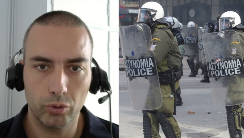 Ο αντιεμβολιαστής αστυνομικός «Τηλέμαχος» ξανακτυπά: «Πως να πολεμάτε τα ΜΑΤ» (vid)