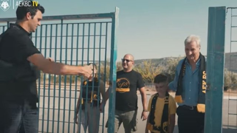 ΑΕΚ: Με Στέλιο Βασιλειάδη και τον Μαυροειδή σε ρόλο «σεκιουριτά» το promo για τα διαρκείας (vid)