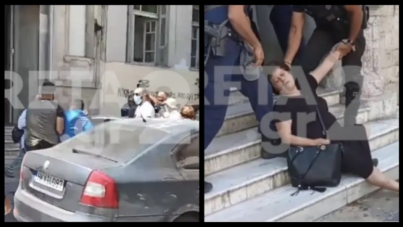 Πήγαν να λιντσάρουν τον δολοφόνο στη Μεσάρα: «Θα σε σκοτώσω για τον πατέρα μου» (vid)