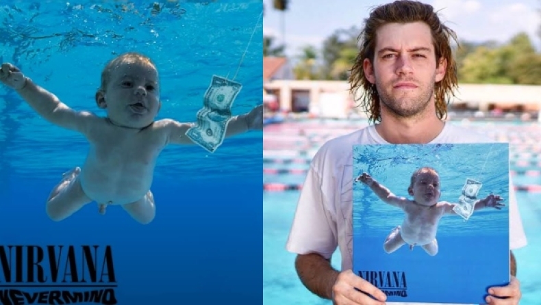 Το μωρό από το άλμπουμ των Nirvana μεγάλωσε και τους έκανε μήνυση για παιδική πορνογραφία (pics)