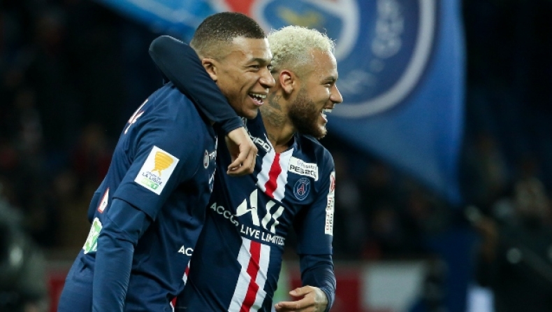 Μπορντό - Παρί 2-3: Νεϊμάρ - Μπαπέ σε μεγάλα κέφια και +10 (vid)