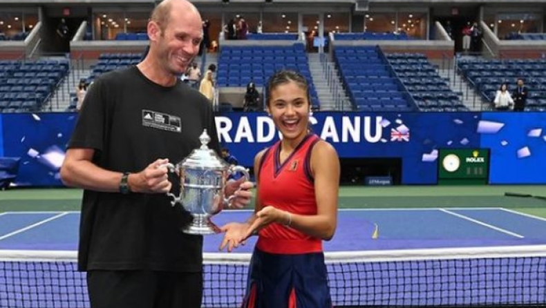 Ραντουκάνου: Αλλάζει προπονητή η νικήτρια του US Open 
