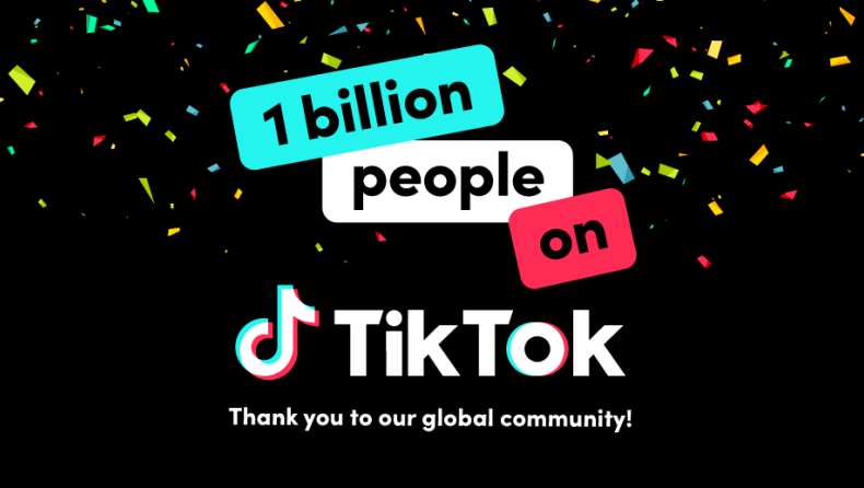 1 δισ. χρήστες το μήνα έφτασε πλέον το TikTok