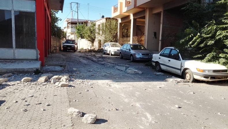 Σοκαρισμένοι οι Κρητικοί από τον σεισμό: «Νομίζαμε οτι θα πέσει η πολυκατοικία» (pics)