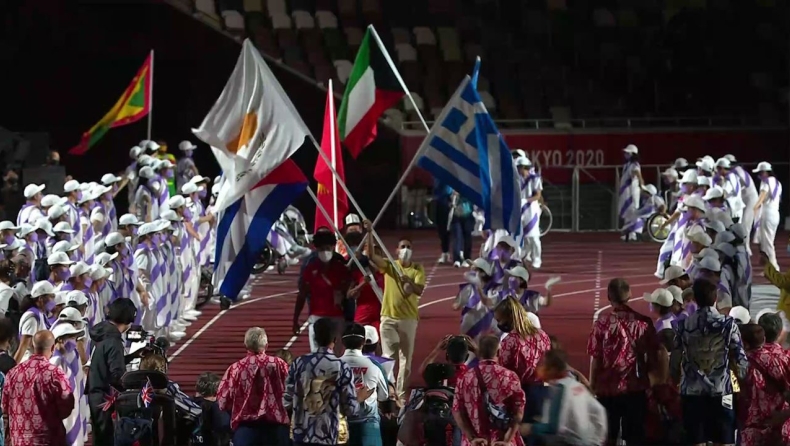 Ο «χρυσός» Γκαβέλας σημαιοφόρος στην τελετή λήξης των Παραολυμπιακών Αγώνων! (vid)