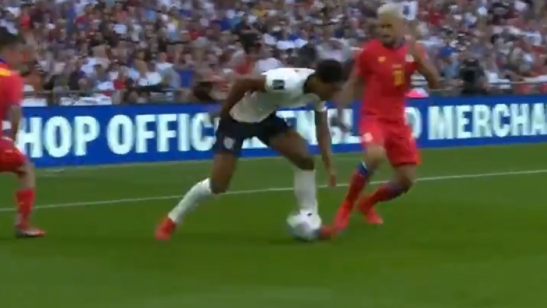 Αγγλία - Ανδόρα: Οι φανταστικές ντρίμπλες και οι απίθανοι ελιγμοί του Μπέλινγκχαμ (vid)