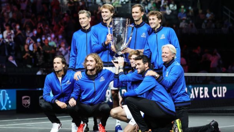 Laver Cup: Πρωταθλήτρια ξανά η Ευρώπη του Τσιτσιπά (vids)