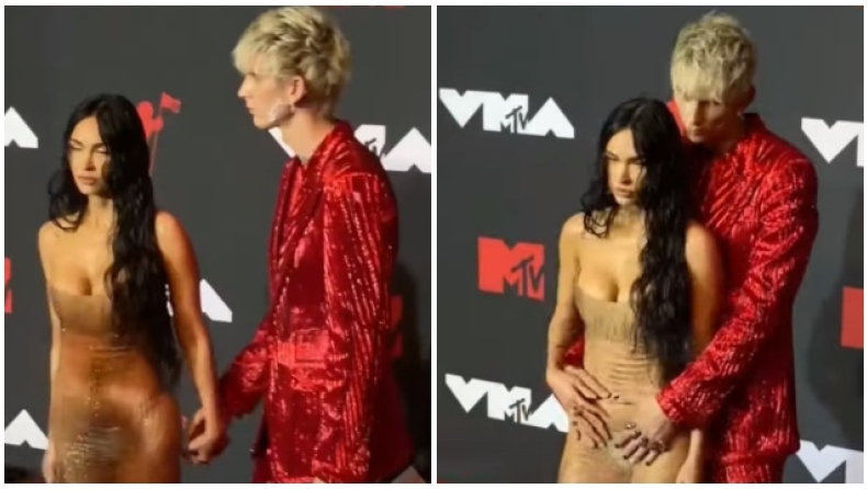 H Megan Fox άναψε... φωτιές στα βραβεία του MTV: Βγήκε σχεδόν γυμνή (pics)