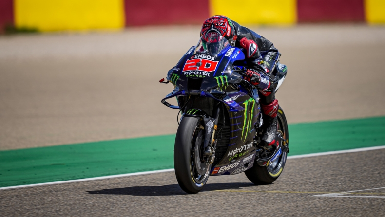 MotoGP Αραγορνίας FP3: Εντυπωσιακός Κουαρταραρό πριν από τη μάχη της pole