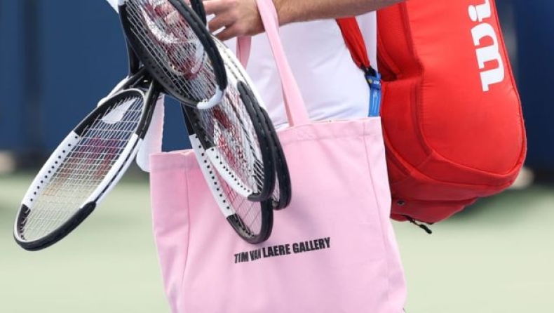 US Open: Η ροζ τσάντα του Οπέλκα που στοίχισε 10.000 δολάρια (pic)