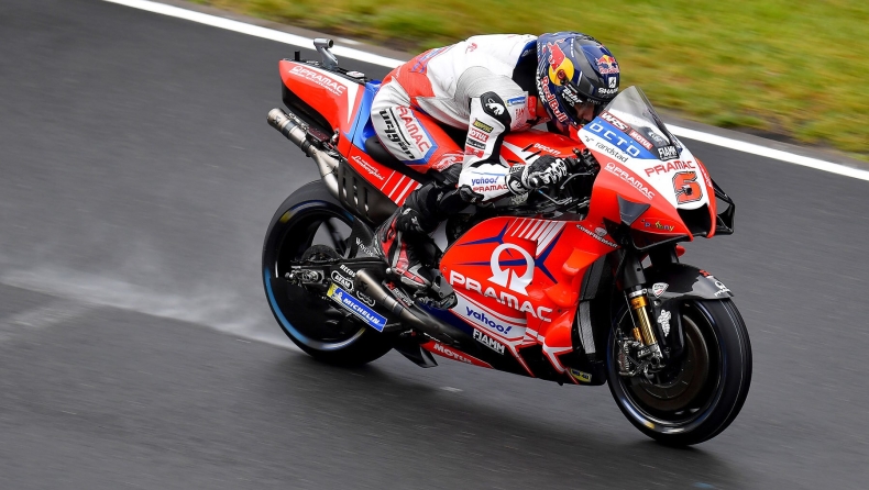 MotoGP Αγίου Μαρίνου FP2: Ο Ζαρκό ταχύτερος στο βρεγμένο Μιζάνο