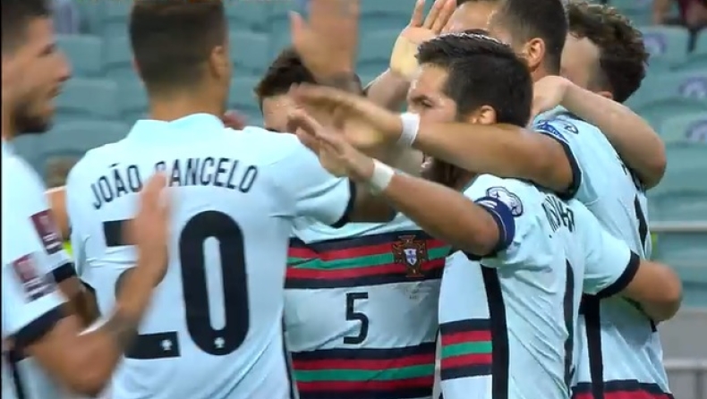 Αζερμπαϊτζάν - Πορτογαλία 0-3: Χαλαρά και χωρίς Κριστιάνο! (vid)