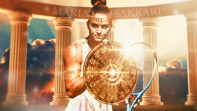Το US Open «έντυσε» Ελληνίδα πολεμίστρια την Σάκκαρη (pic)