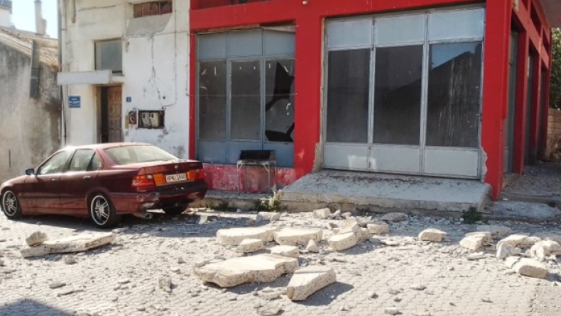 Ο σεισμός προκάλεσε μεγάλες ζημιές και στον Δήμο Αρχανών Αστερουσίων (vid)
