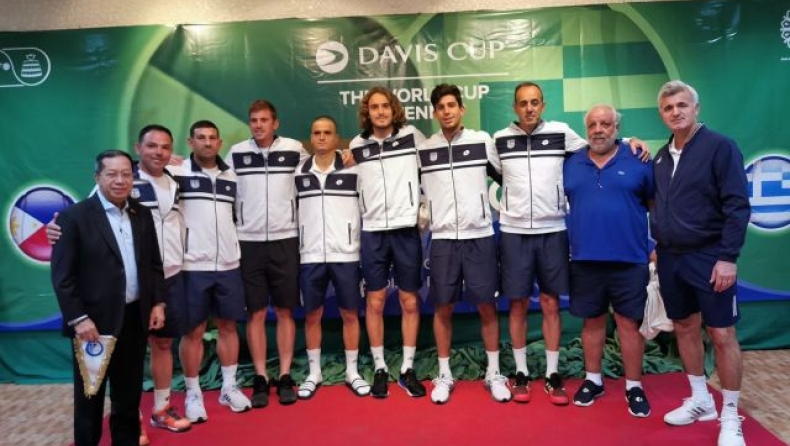  Davis Cup: Αναχωρεί για την Κρήτη η εθνική ομάδα για τους αγώνες με Λιθουανία