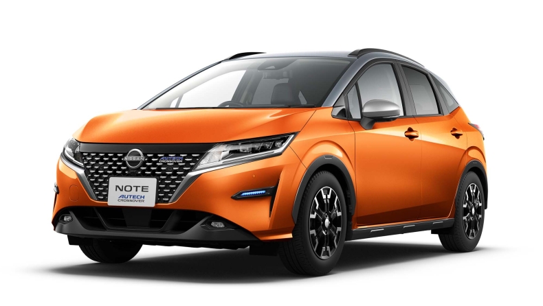 To Nissan Note γίνεται crossover